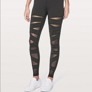 Lululemon Wunder Under (High rise) Tech Mesh SZ6